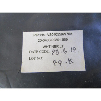 Bray 20-0400-92801-559 Butterfly Valve Seat Seal VS040559W70A