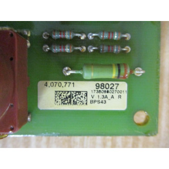 Fronius 4.070.771 PS Board BPS43 V1.3A - Used