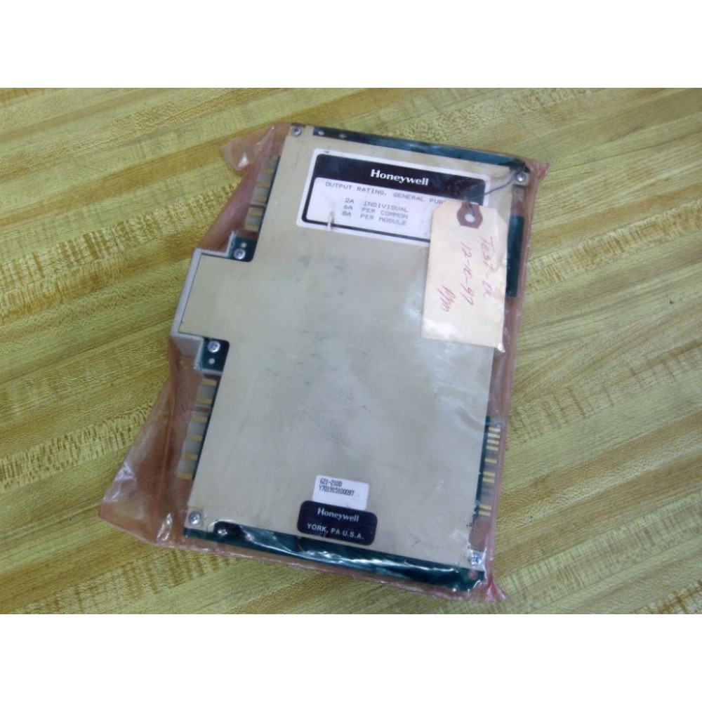 Honeywell 621-2100 Output Module 6212100 Rev.D Tested - Used Honeywell 621-2100 Output Module 6212100 Rev.D Tested - Used