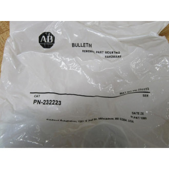 Allen Bradley 800T-T3Q7 Toggle Switch 800TT3Q7 WMounting Hardware - New No Box