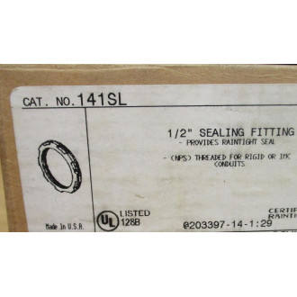 Thomas & Betts 141SL 12" Sealing Locknut (Pack of 28) - New No Box