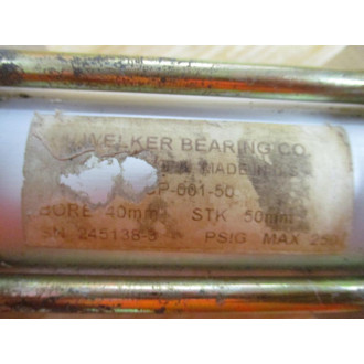 Welker WCP-001-50 Shot PinCylinder - Used