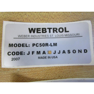 Weber PC50R-LM Webtrol Less-Motor Pump Kit PC50RLM - New No Box