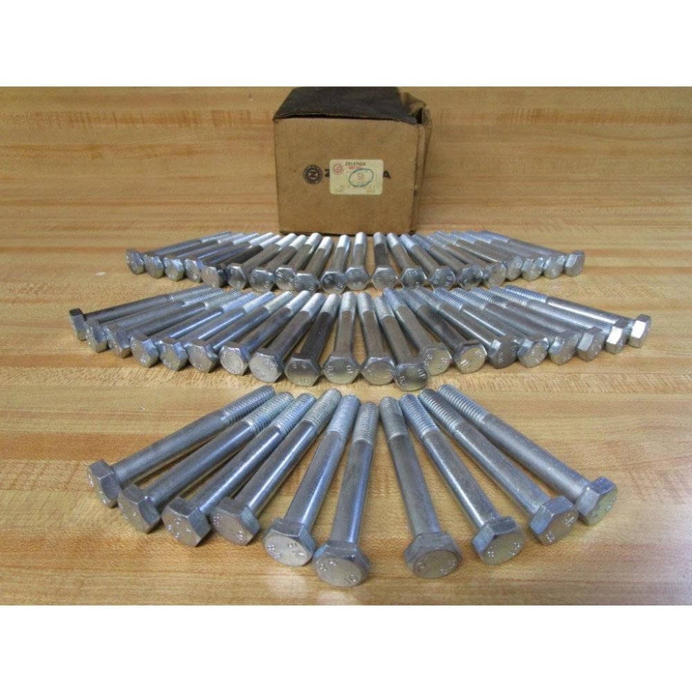 Zelenda 931-12X90-2 Hex Head Screw 931-12X90-Z (Pack of 50)