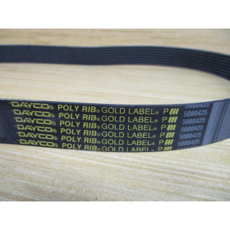Dayco 5080425 Poly-Rib Gold Label Serpentine Belt