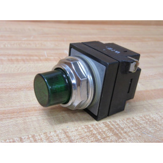 Joslyn Clark 100T-PTT2G Push To Test Pilot Light Unit - New No Box