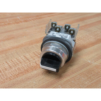 Allen Bradley 800T-J2KT7 3-Pos. Selector Switch W(2) 800T-XA