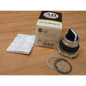 Allen Bradley 800T-J2KT7 3-Pos. Selector Switch WO Contacts