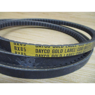 Dayco BX85 Gold Label Cogged V-Belt