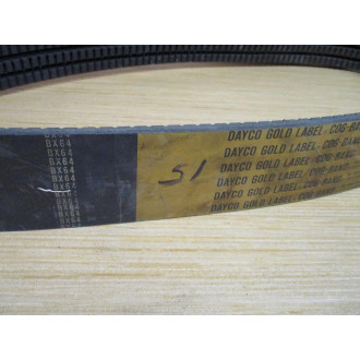 Dayco BX64-4 Gold Label Banded V-Belt RBX-64-4