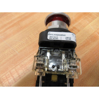 Allen Bradley 800TC-FXQH24RA5 Push Button W2-800TC-XD4, 800T-N330 - New No Box