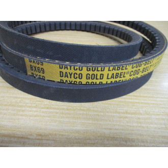 Dayco BX69 Gold-Label Cog-Belt BX69GL (Pack of 2)