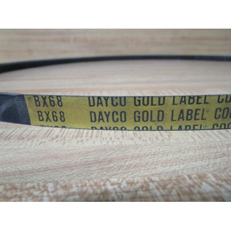 Dayco BX68 Gold Label Cog-Belt (Pack of 2)
