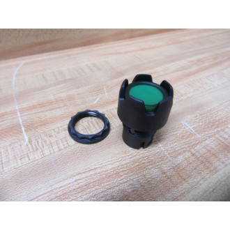 Allen Bradley 800FP-LG3 Green Guarded Button 800FPLG3