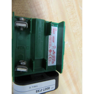 Allen Bradley 800T-FX6A4P Red Button 800TFX6A4P W(2) 800T-XD2P - New No Box