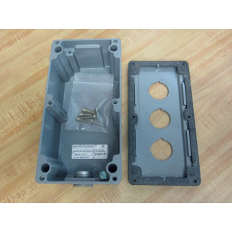Allen Bradley 800T-3TZ Enclosure 800T3TZ Ser.T - Used