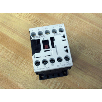 Siemens 3RT1516-1BB40 Contactor 3RT15161BB40 Cracked Faceplate - Used