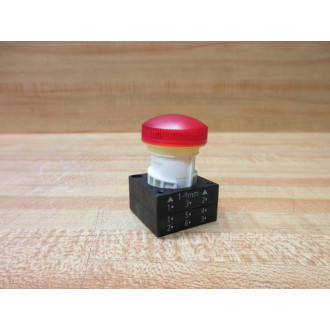 Siemens 3SB3001-6AA20 Indicator Light 3SB30016AA20 With Holder - New No Box