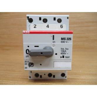 ABB MS 225-25 Manual Motor Protector MS225 - Used