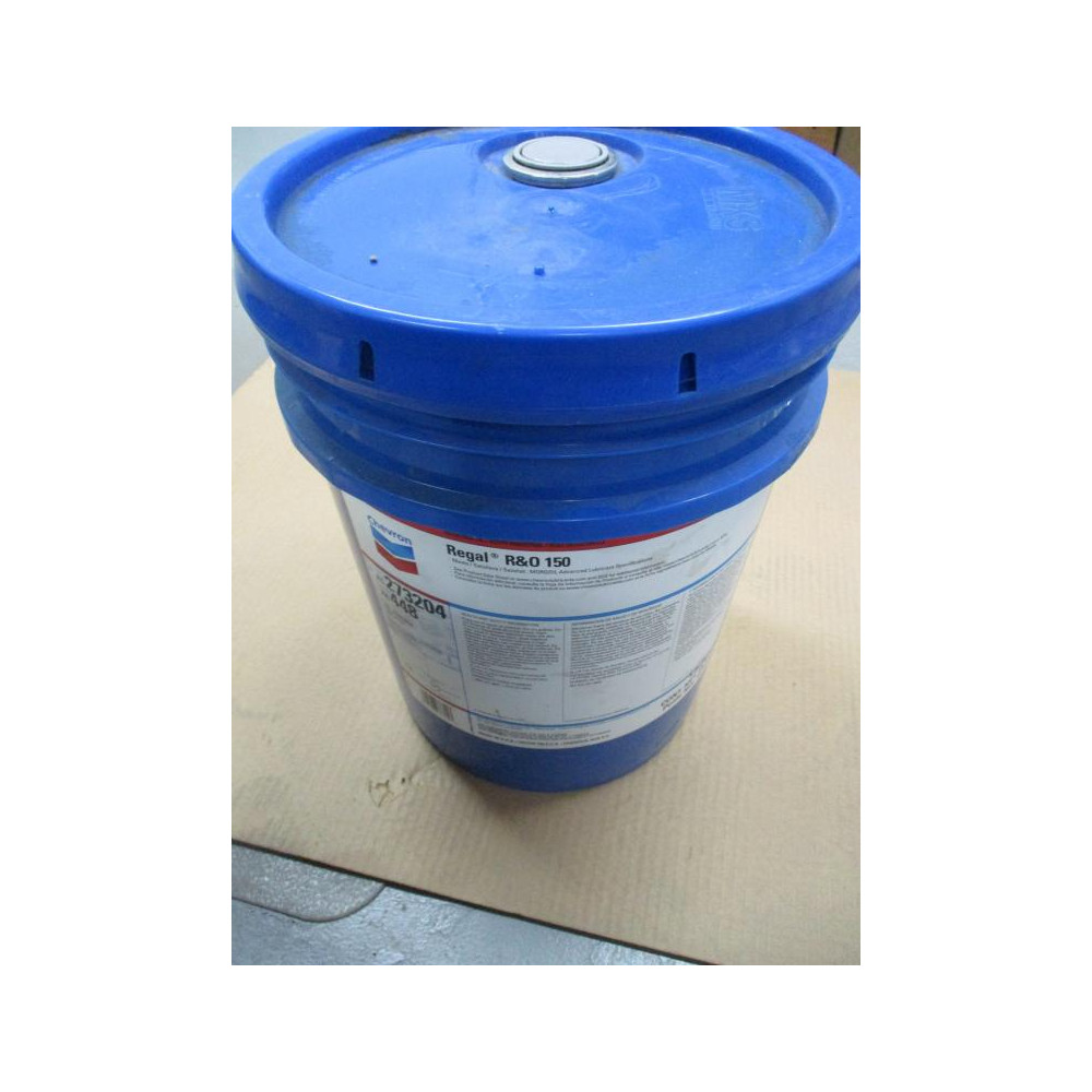 Chevron Regal R&O 150 Industrial Oil 5 Gallons Chevron Regal R&O 150 Industrial Oil 5 Gallons