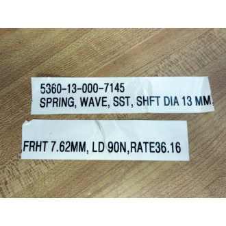 CMS18-H2-S17 Wave Spring CMS18H2S17