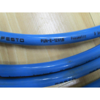 Festo PUN-E-12X1,6-BL Plastic Tubing 535329 6.7 Meter Length - New No Box