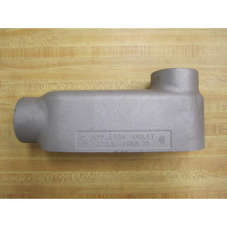 Appleton LB200-M LB200M Conduit Body Unilet 2" Mall Iron