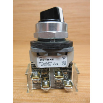 Allen Bradley 800T-J5KE7B Selector Switch 800TJ5KE7B - New No Box