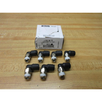 Legris Parker 3109 56 11 Push-To Connect Elbow 31095611 (Pack of 7)