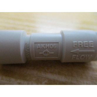 SMC AKH06-00 Check Valve, Straight AKH0600 (Pack of 7) - New No Box