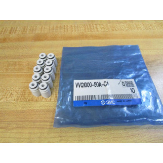 SMC VVQ1000-50A-C4 Tube Fitting Assembly VVQ100050AC4 (Pack of 10)