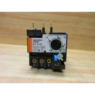 Sprecher Schuh CT 3-12-9.5 Thermal Overload Relay CT 3-12 - New No Box