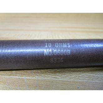 Ohmite L100J10R Resistor 10OHMS 0600B - Used
