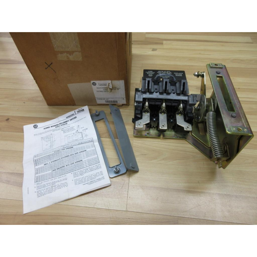 Allen Bradley 1494M-NF100 Remote Operated Disconnect Switch