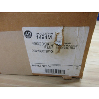 Allen Bradley 1494M-NF100 Remote Operated Disconnect Switch