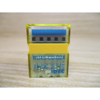 IDEC RU4S-CD-D24 Relay RU4SCDD24 (Pack of 4) - New No Box