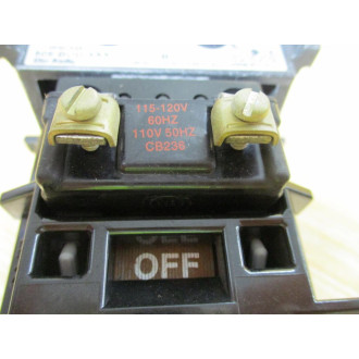 Allen Bradley 509-BOD-XXX Starter 509BODXXX WO Overload Relay - Used