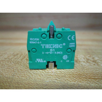 Teknic S1 Contact Block - New No Box