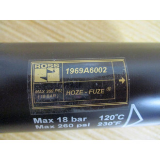 Ross 1969A6002 Hose-Fuse - New No Box