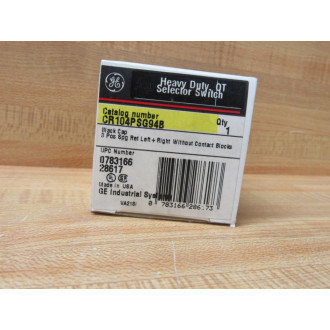 General Electric CR104PSG94B 3-Pos. Switch GE WCam 4B