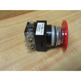 General Electric CR104PBM11R6C Push-Pull Switch GE NONC Contact - New No Box