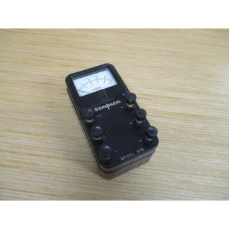 Simpson 375 Portable DC Ammeter - Used