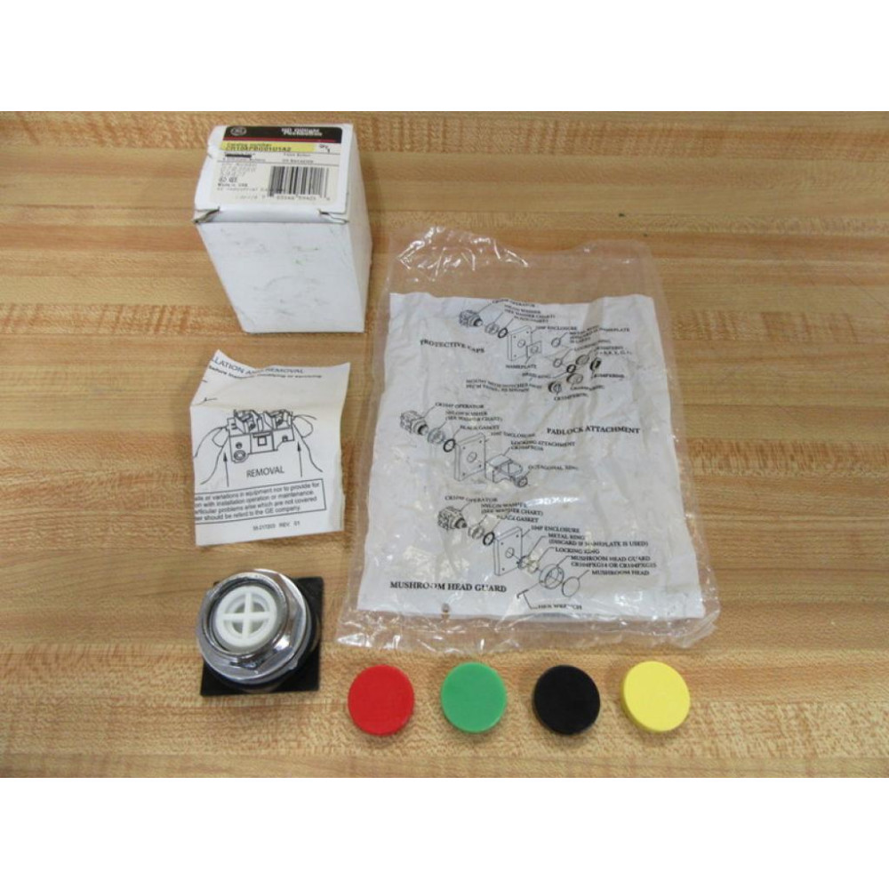 General Electric CR104PBG01U1A2 HD Oiltight Push Button GE General Electric CR104PBG01U1A2 HD Oiltight Push Button GE