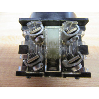 General Electric CR104PBG91G1 Push Button GE WContact Block - New No Box