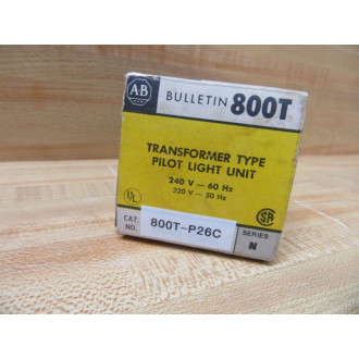 Allen Bradley 800T-P26C Pilot Light Assy 800TP26C