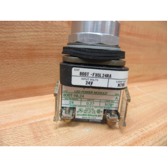 Allen Bradley 800T-FXQL24RA Button 800T-NL24 800T-XA - New No Box