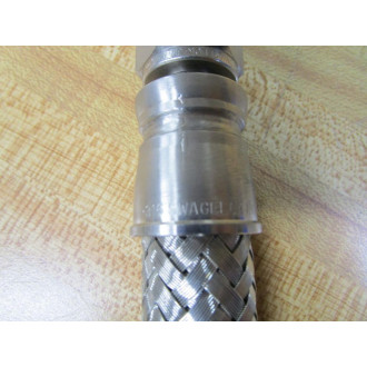 Swagelok SS-FM8SL8SL-36 Stainless Steel Braided Hose FM8 WSleeve - New No Box