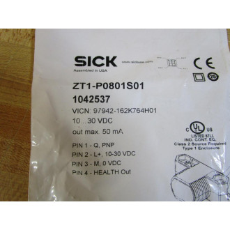 Sick ZT1-P0801S01 Photoelectric Sensor ZT1P0801S01