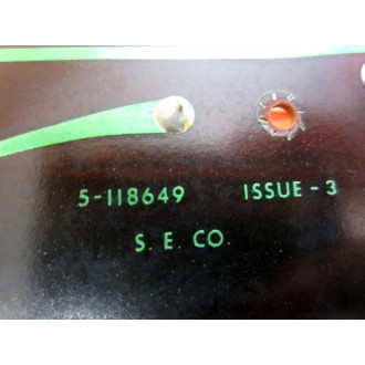 S.E.Co. 5-118649 Circuit Board 5118649 - Used