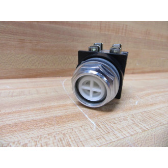 General Electric CR104PBG92U1 Std. Push Button GE (2) N.O. - N.C. Contact Blocks